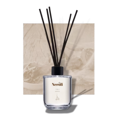 dyfuzor z patyczkami o zapachu palo santo