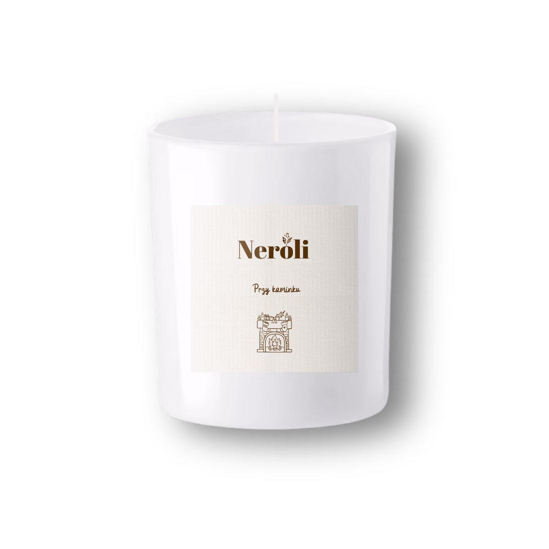 Świeca sojowa "Przy kominku" 180 ml