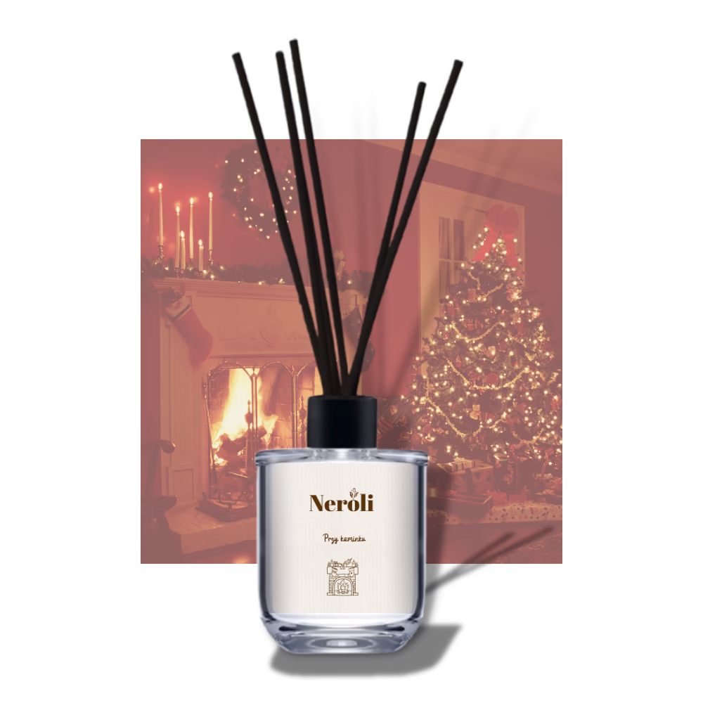 Przy kominku - Dyfuzor zapachowy z patyczkami